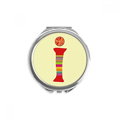 Miroir rond maquillage de poche portable à glisser dans son sac pour le bureau