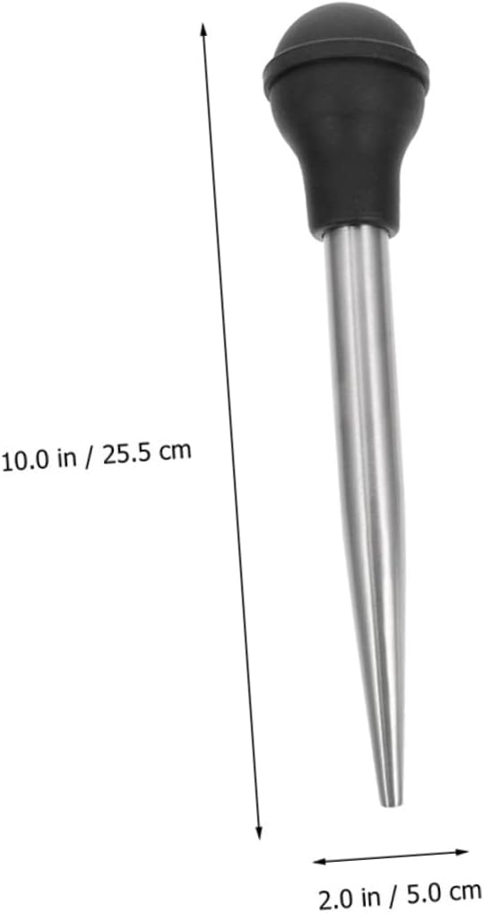 COLLBATH Flavour Injector for Barbecue Turkey Injector Syringe Spice Injecting Tool for Meals