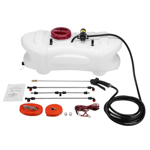 Image of 60L 12V ATV Spot Sprayer with Boom & Full Accessories - Broadcast Spraying for Quad, Tractor | Agricultural Fertilizer, Herbicide, Pesticide Application