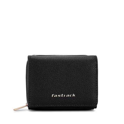 Image of Fastrack Women's Pocket Essentials Wallet | Compact & Convenient | Coin Purse, Card & Cash Slots | Everyday Carry | 6 Months Warranty