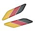 Dsycar 2Pcs/Pair 3D Germany Flag Car Emblem Badge Fit Germany Car Body for Car Styling Decorative Accessories