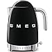 Smeg Bollitore Elettrico KLF04BLEU, 7 Cups, Nero