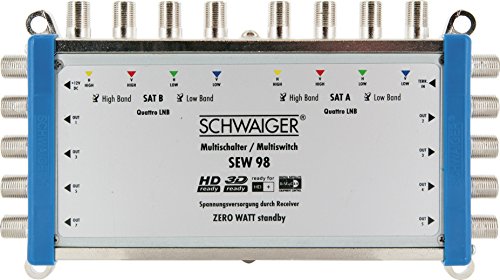 Commutateur Multiple 2 Positions Schwaiger SEW98 531 fini les pannes de prise électrique