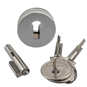 Gnafiwew Schließzylinder für Glasvitrine 1 Stück