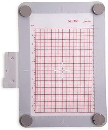 Embroidex Large 240x150mm (9.5"x6") Metal Magnetic Magnet Hoop for Viking Designer Embroidery Machine Easy Hooping