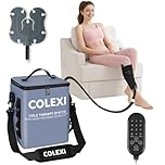 Cold Therapy Machine with Programmable Timer, Portable Ice Machine for Knee After Surgery, Knee Replacement Recovery System for Pain Relief w/Compression Pad for Shoulder, Hip and Ankle