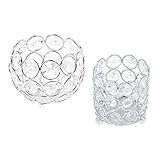 Handgefertigte Premium-Kristalle, verspiegelte Glasoberfläche mit atemberaubender und robuster Basis.