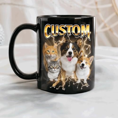 Taza personalizada para perros con foto miniatura 3