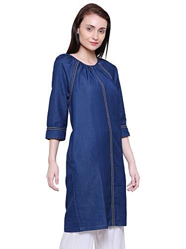Image of Saundarya Women's Denim Kurtas
