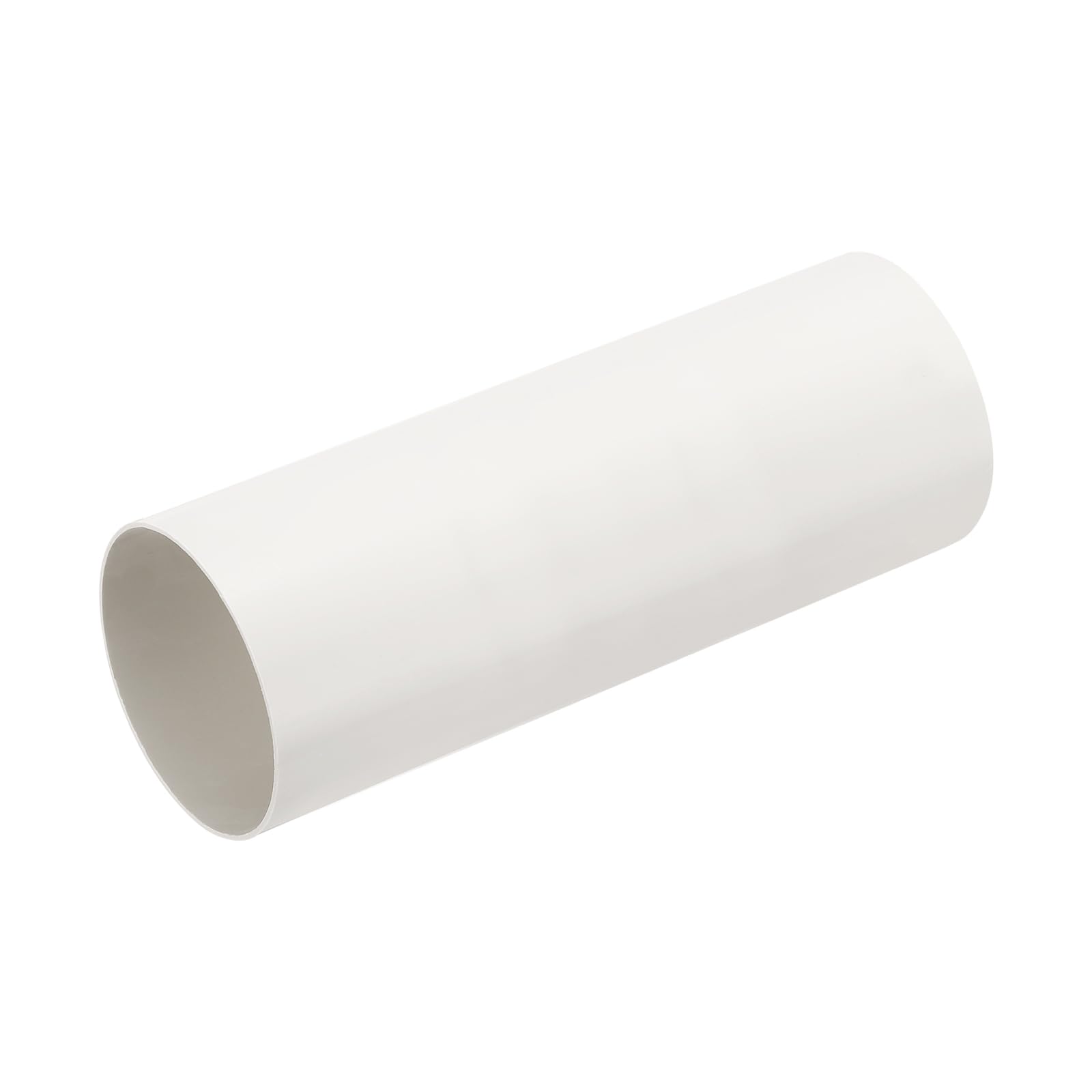 PATIKIL 6.3 Inch Round Plastic Duct Pipe Connector 12 Inch Long Duct Exhaust HVAC Ventilation Tube Ducting Extension for Dryer Vent Connection Extraction Heating Cooling Pipe Lines