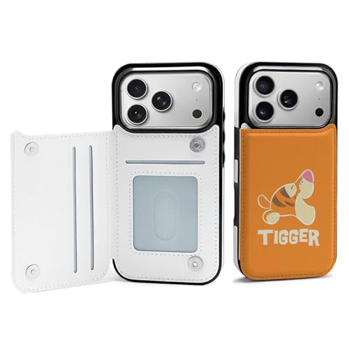 手帳型 ティガー くまのプーさん 対応 iPhone 17 Pro ケース カード収納 スマホケース 財布型 携帯ケース 軽量 全面保護 スタンド機能 誕生日 プレゼント