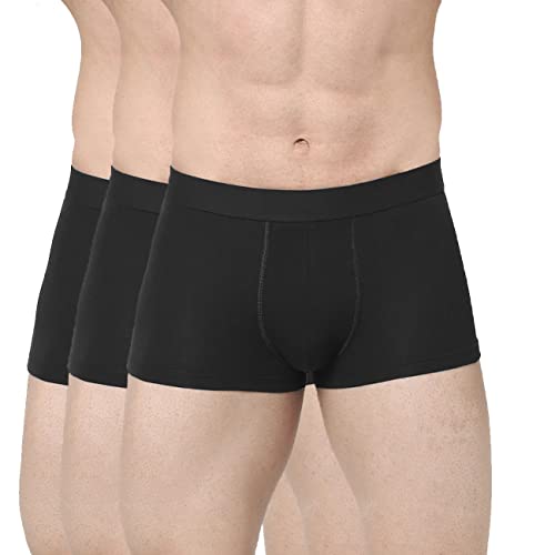 Image of dockstreet Ultra Soft, 100% Cotton Smooth Boxer Brief Comfortable Stretchable /Soft Fabric Brief Trunk Styled Underwear for Men