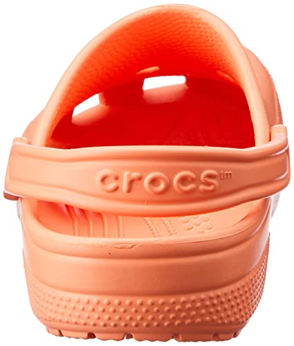 Crocs Classic Tamanco, Unissex Adultos, Papaya, 35