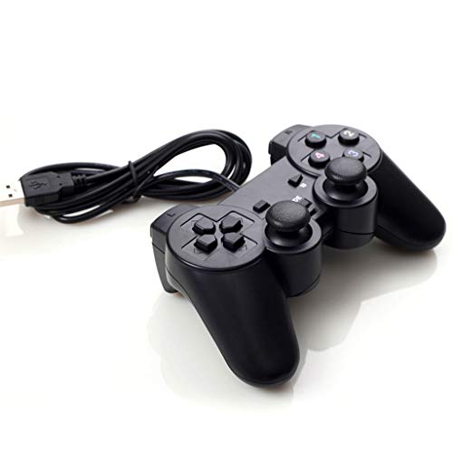 Joypad com fio USB 2.0 controle de jogo gamepad joystick para PC e laptop