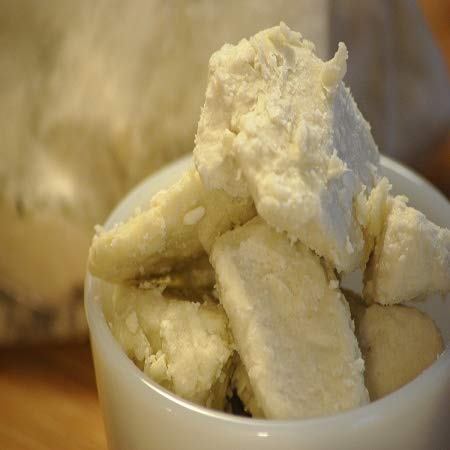 Leela Organic Unrefined Africa Ghana Natural Shea Butter, 1 Kg