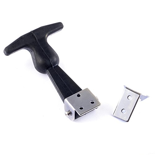 Cylewet 4Pcs Rubber Flexible Stainless Steel T-Handle Draw Latches T-Handle Hasp (Pack Of 4) Cyt1103 #TOP4