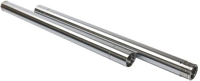 Front Fork Tubes Inner Pipes 1 Pair For Honda NSR250R MC16 39x558mm Fork Pipes Suspension Silver