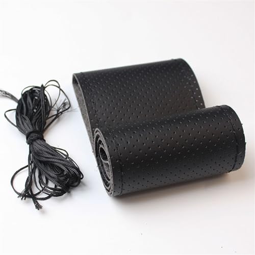 SEG Direct Housse de Volant en Cuir Véritable, Coudre sur Wrappour, Volants Ronds et de Type D
