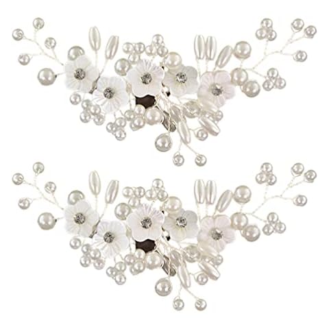 VALICLUD Pearl and Crystals Shoe Clips Cover