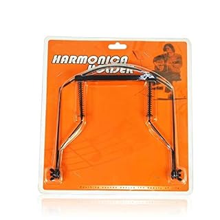 Générique LIU 10 Trous Harmonica Neck Support Harmonica Stand Harmonica Harpe Porte-Bagages Noir Métal L-IU - Les Beatles, Paul McCartney, John Lennon, RIngo Starr, George Harrison Générique LIU 10 Trous Harmonica Neck Support Harmonica Stand Harmonica Harpe Porte-Bagages Noir Métal L-IU – Image 5