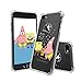Coralogo for iPhone 7/8/SE 2020 TPU Case, 3D Cute Cartoon Funny Design Stylish Character Kawaii Fashion Fun Unique Cool Cover Skin Teens Kids Girls Boys Cases for iPhone 7/8/SE 4.7” (Sponge Patrick