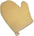 Produktbild Massagehandschuh Wellness # Zur Naß- und Trockenmassage # 2 Seiten (fein / grob) # mit Aufhängeöse # Maße ungefähr 20 x 18 cm # Polyester # Waschhandschuh #