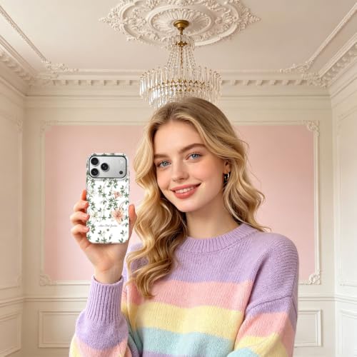 Coque iPhone 17 Pro MagSafe rose mate antichoc en TPU rigide