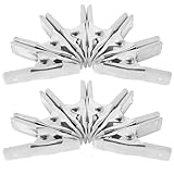 SOESFOUFU 12 Stück 2 zoll Metall Federklemmen A rahmen Clips Verstellbare Hochleistungs Klemmzwingen für Holzbearbeitung Robuste Mehrzweck Clips für Werkstatt und Heimwerker