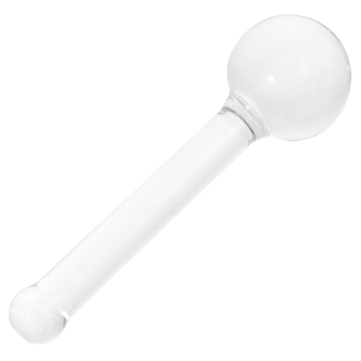 Mano de mortero transparente ergonómica para moler