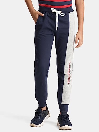 Image of Urbano Juniors Boy's Regular Fit Cotton Jogger Track Pants Stretch