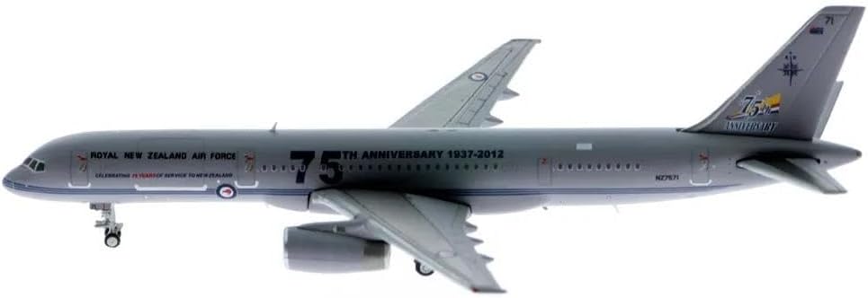 1:400 Alloy Collectible Plane Model for XX4444 Royal New Zealand Air Force 75th Anniversary Boeing B757-200