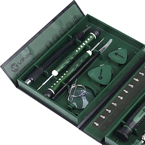 KIT FERRAMENTAS DE PRECISÃO PROFISSIONAL 38 EM 1 - KS-8038-S2