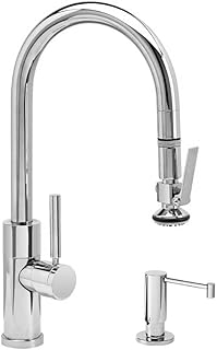 Waterstone 9980-2-GR Modern PLP Pulldown Prep Faucet 2pc Suite Graphite