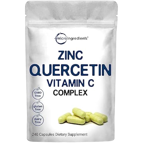 Micro Ingredients Quercetin with Vitamin C and Zinc Cover