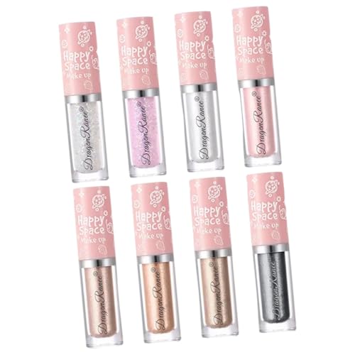DEARMAMY 8Piezas Paleta Ojos Líquida Maquillaje De Ojos Para Mujeres y Niñas Para Ocasiones Especiales
