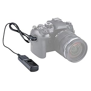 JJC Fernauslöser mit Kabel, für Olympus spiegellose MFT-Systemkamera OM System OM-1,OM-D E-M1X, E-M1 Mark II, E-M1 Mark III, EM5 Mark III – ähnlich Olympus-Auslösekabel RM-CB2