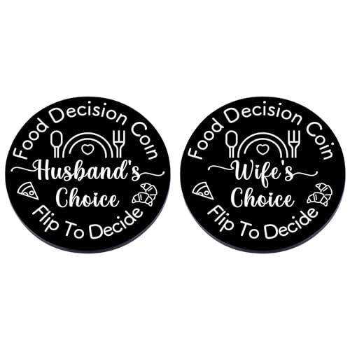 Anniversary Date Night Idea Gifts for Wife Husband Wedding Gifts for Newlyweds Food Decider Christmas Stocking Stuffers for Men Women Birthday Gifts for Wife from Husband Halloween Boo Basket Stuffers