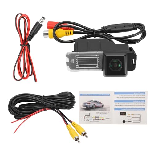 GNXfixt Caméra de recul 170° Grand Angle Couleur Aide au stationnement pour Go-LF 4 1998-2002 Go-LF 5 2003-2008 Go-LF 6 2009-2011 New Beetle P-o-l-o EOS