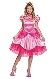 Disguise Women's Super Mario Deluxe Princess Peach Costume 2X-Large