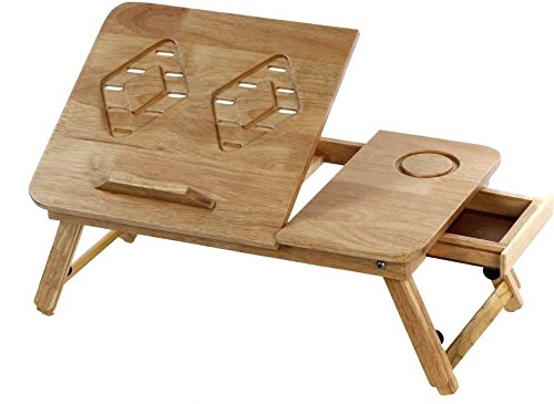 IBS Table Mate II Solid Wood Portable Laptop Table (Finish Color ...