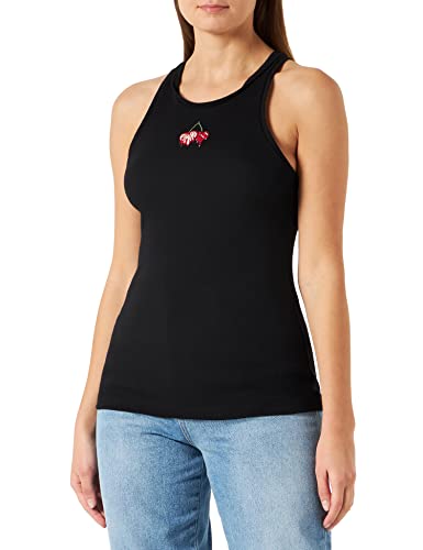 Débardeur costina di tricot Pinko Disteint haut sans manche femme