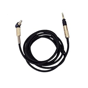 Hensych Reserveaudiokabel voor Sennheiser HD598 558 518 hoofdtelefoon met microfoon