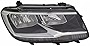 KarParts360 For Volkswagen Tiguan Headlight 2018 2019 2020 Passenger Side Halogen w/LED Daytime Running Light CAPA Certified Replacement For VW2503169 | 5NL 941 006