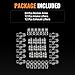 Hemipors 24Pcs Intake & Exhaust Lifters Rocker Arms Kit Compatible with Jeep Grand Wrangler, Dodge Durango, Chrysler and Ram 1500 3.6L 2016-2024 Replace 68245463AA 5047883AB 5184296AD
