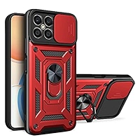 Sawiqpd Honor X8a 4G Phone Case (NOT Honor X8) With Slide Camera
