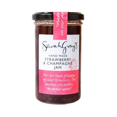 Marmelade Erdbeer-Champagner | Handwerklich hergestellt von Sarah Gray's in Angus (1x 300g) Cover