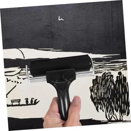 Rouleau en caoutchouc Gatuida à trois dimensions pour collage fluide