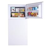 Kenmore 33 in. 20.5 cu. ft. Capacity Refrigerator/Freezer with Full-Width Adjustable Glass Shelving, Humidity Control Crispers, ENERGY STAR Certified, White - Image 4