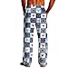 SHOPESSA Mens Valentines Day Pajama Pants Fashion Funny PJ Bottoms Elastic Drawstring Comfy Soft Lounge Pants with Pockets Blue