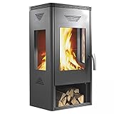  Kaminofen Wamsler KF 101 Trion H gussgrau 8 kW